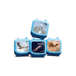 Animal World Wild Survivors Pocket Tonies - 4 Pack